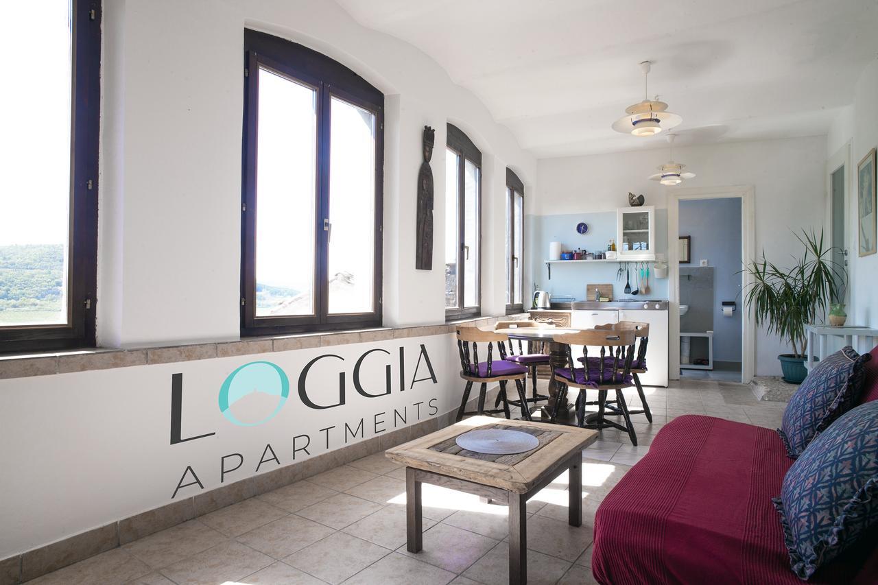 Loggia Motovun Lejlighed Eksteriør billede